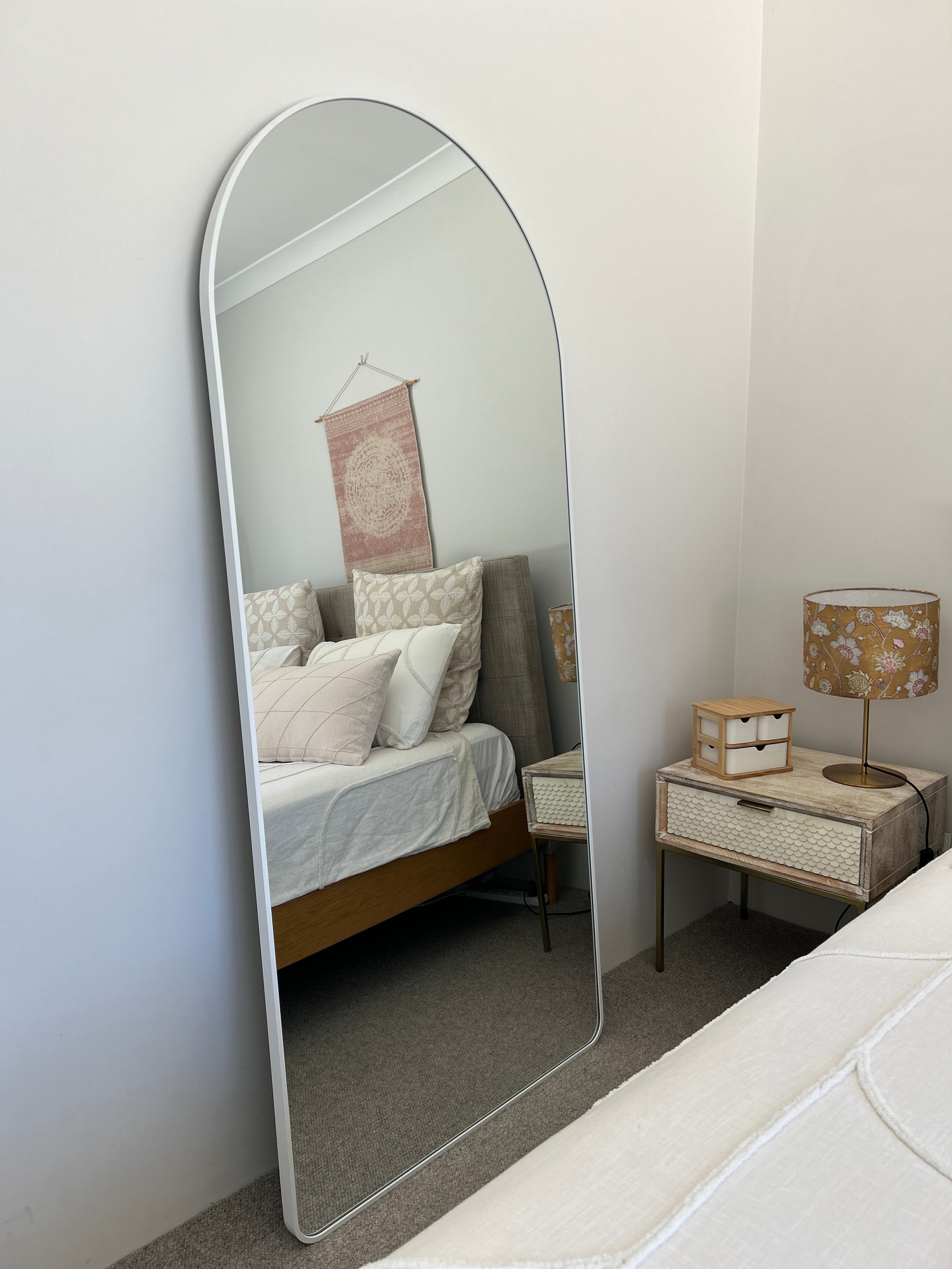 Elin Metal Framed Arch Mirror  180CM x 80CM